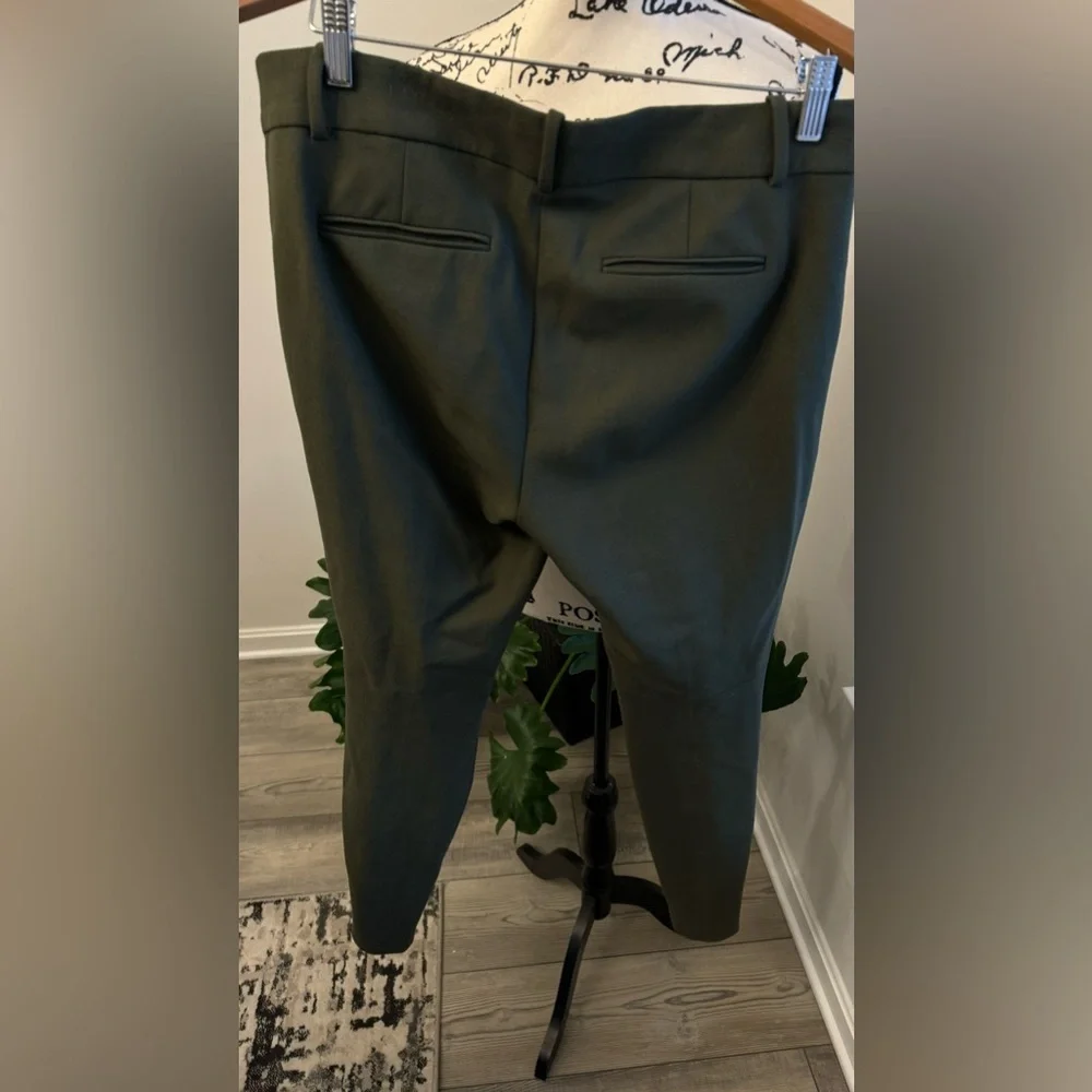 J Crew Minnie pants green